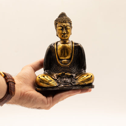 Black & Gold Buddha - Medium