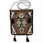 Pale Grey Kilim Messenger Festival Bag