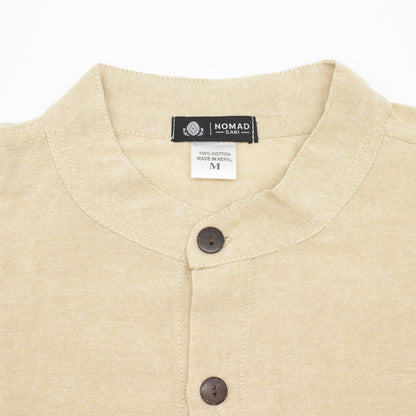 Nomad Sari Kathmandu Shirt - Stone - Medium