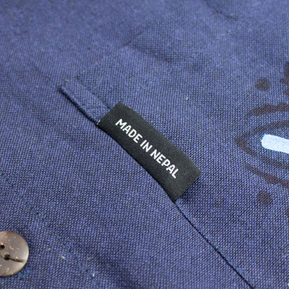 Nomad Sari Kathmandu Shirt - Indigo - XL