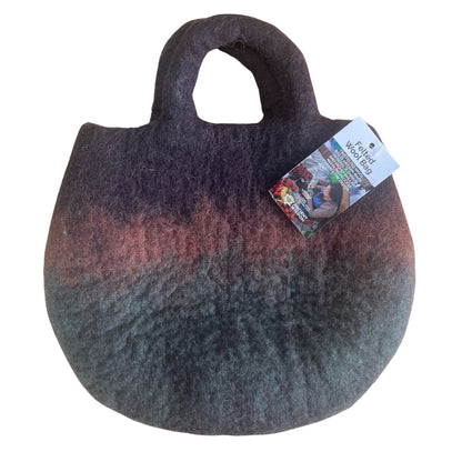 Fairy Garden Felted Bag