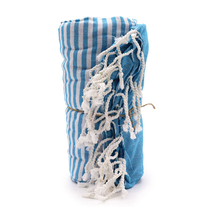 Cotton Pareo Towel - 100x180 cm - Sky Blue