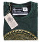 Nomad Sari Stonewashed Cotton T-Shirt – Chakra – Green – Medium