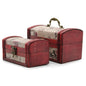 Set of 2 Colonial Boxes - Rose Design