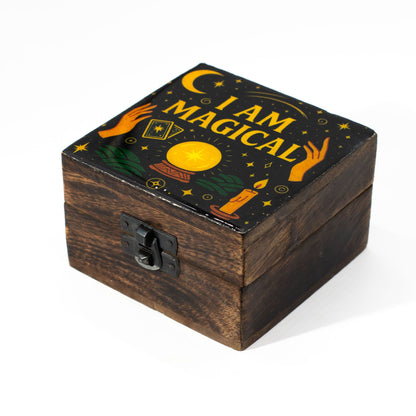 Small Enamelled Box  - I am Magical