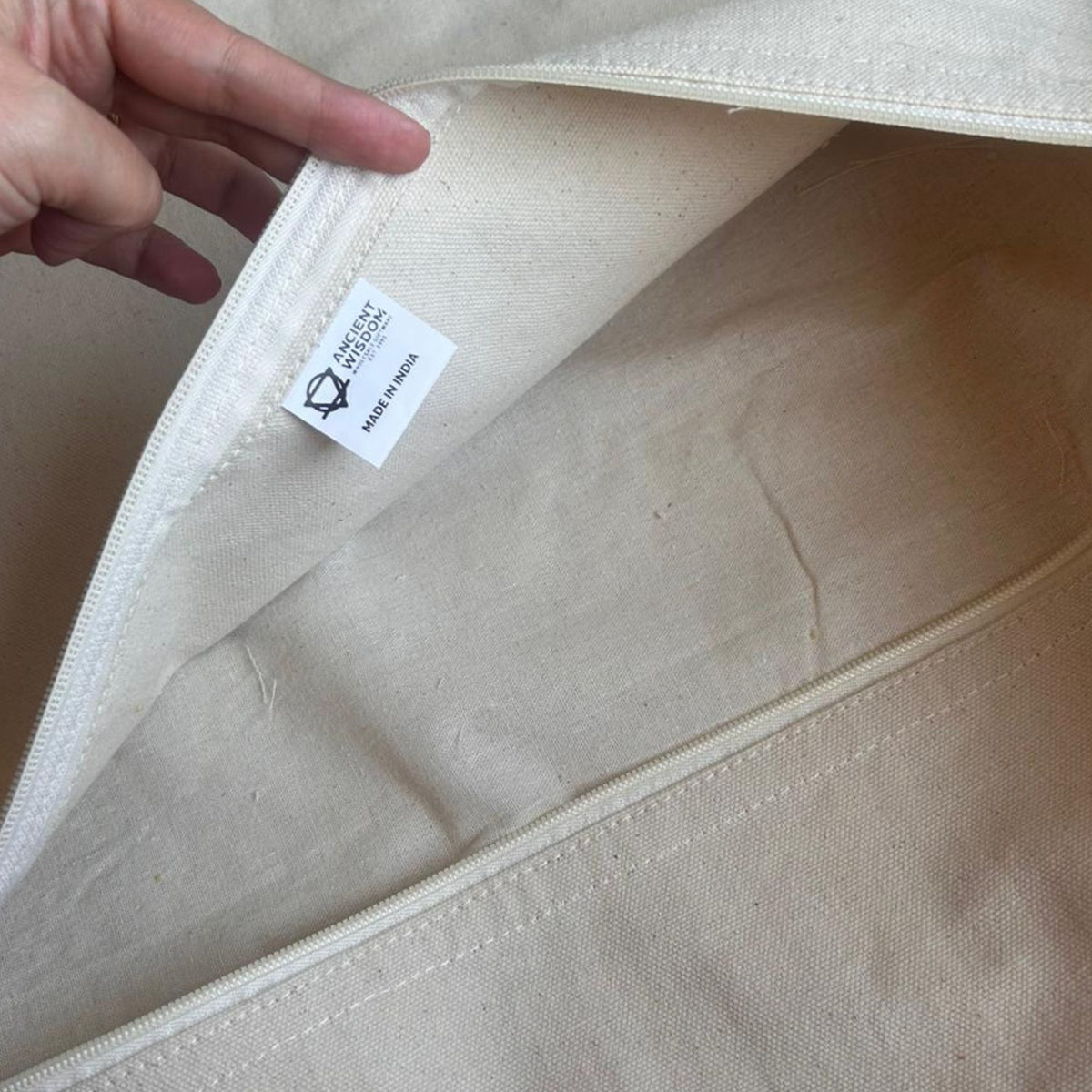 Classic Cushion Cover - Mustard Diamonds- 30x50cm - Lumber Style