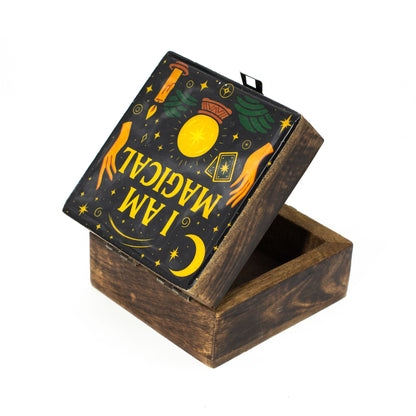 Small Enamelled Box  - I am Magical