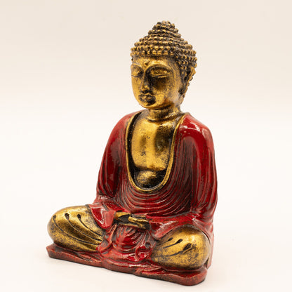 Red & Gold Buddha - Medium