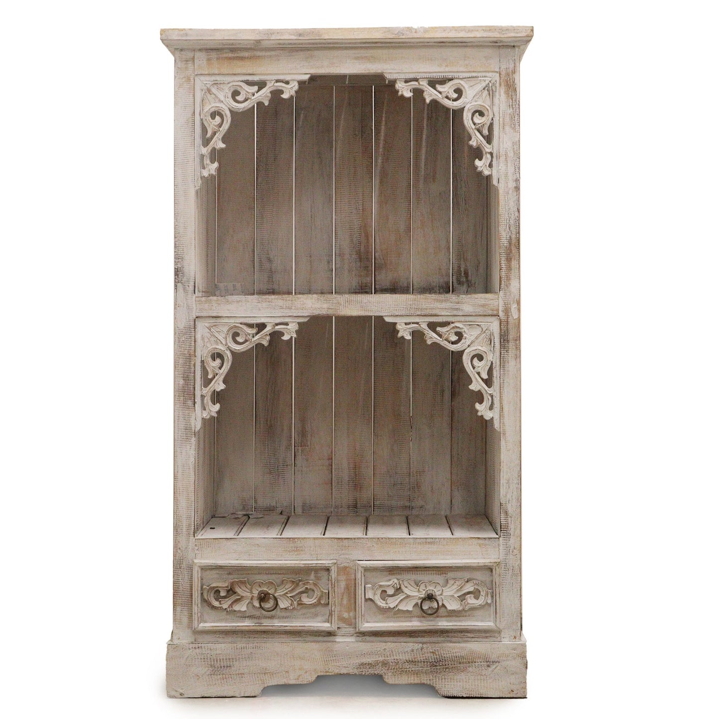Albasia Bathroom Cabinet - White Wash