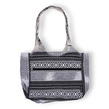 Nomad Sari Jacquard Natural Wander Muse Bags - Urban Caravan