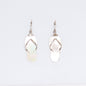 Shell & Silver Earrings - Flip-flops- MOP