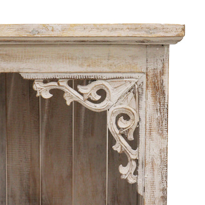 Albasia Bathroom Cabinet - White Wash