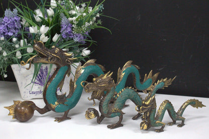 Fengshui - Medium Dragon with Ball - 27cm