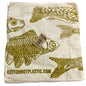 Lrg 2x4oz Reversable Cotton Bag 38x42cm - (2 designs)