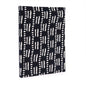 Cotton Bound Notebooks 20x15cm - 96 pages - Black Dots & Dashes