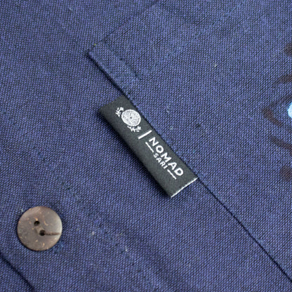 Nomad Sari Kathmandu Shirt - Indigo - XXL