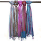 Indian Boho Scarves - 22x72in - Random Blues