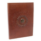 Leather Tiger Eye Notebook (17x12cm)