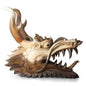 Life Size Dragon Head Carving  - 30cm