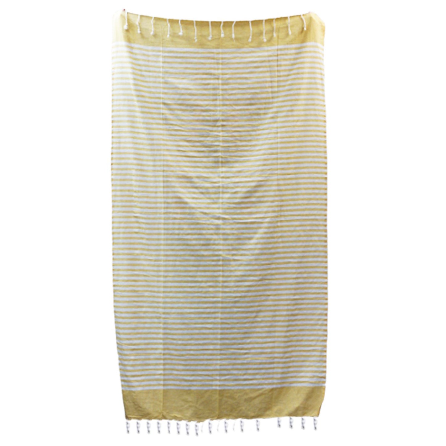 Cotton Pareo Towel - 100x180 cm - Sunny Yellow