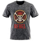 Nomad Sari Stonewashed Cotton T-Shirt - Rebel - Charcoal - XL