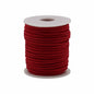 Bulk Roll Pendant Cord -  2.5mm x 45m - Red A056