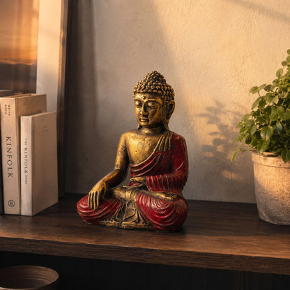 Red & Gold Buddha - Large