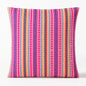Classic Cushion Cover - Neon Stripes - 60x60cm - Jumbo Style