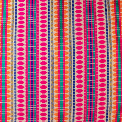 Classic Cushion Cover - Neon Stripes - 60x60cm - Jumbo Style