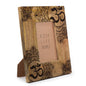 Medium Mango Wood Picture Frame (for 10x15cm) 26x20x2cm - Mandala - Black