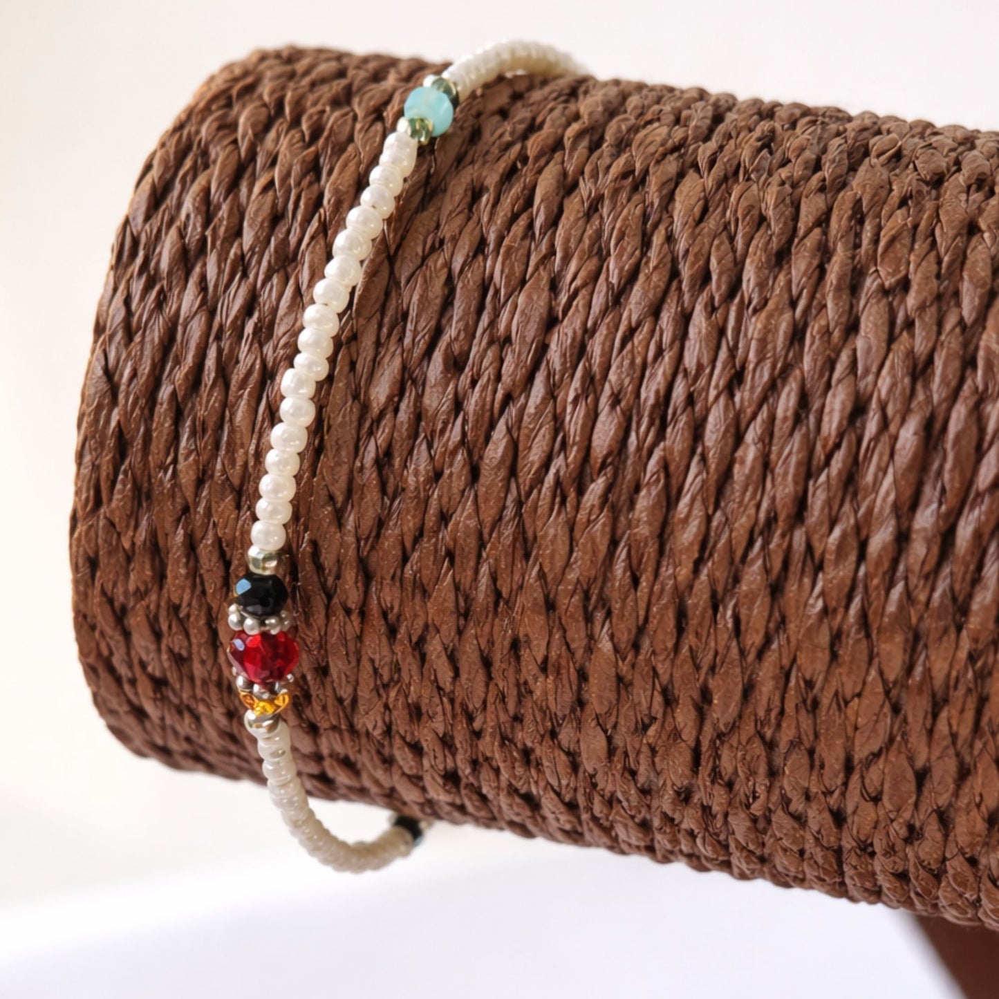 Nepalese Extra Fine Gem Bracelet - Pearl & Cut Beads
