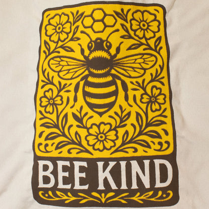 Nomad Sari Iconic Toni Tote Bag - Bee Kind - Natural 10oz