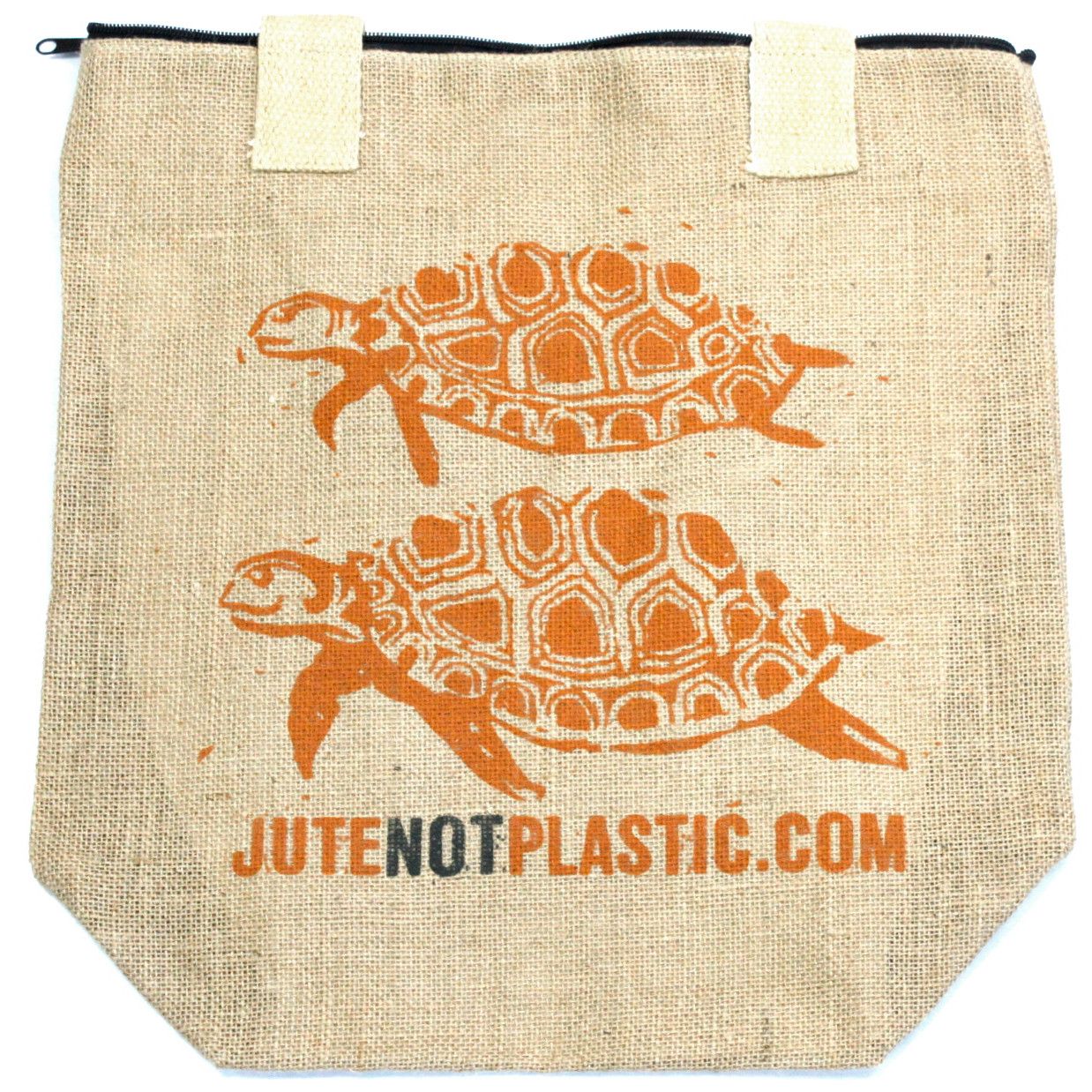 Two Turtles - Eco Jute Bag