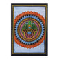 Hand-brushed Cotton Wall Art - Hamsa