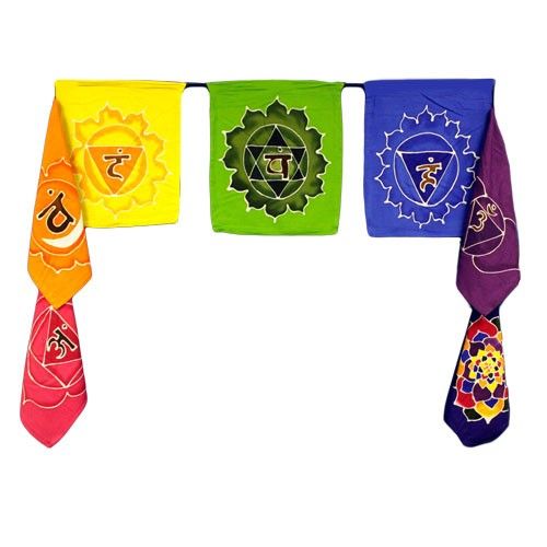Seven Flags - Chakra 32x23cm
