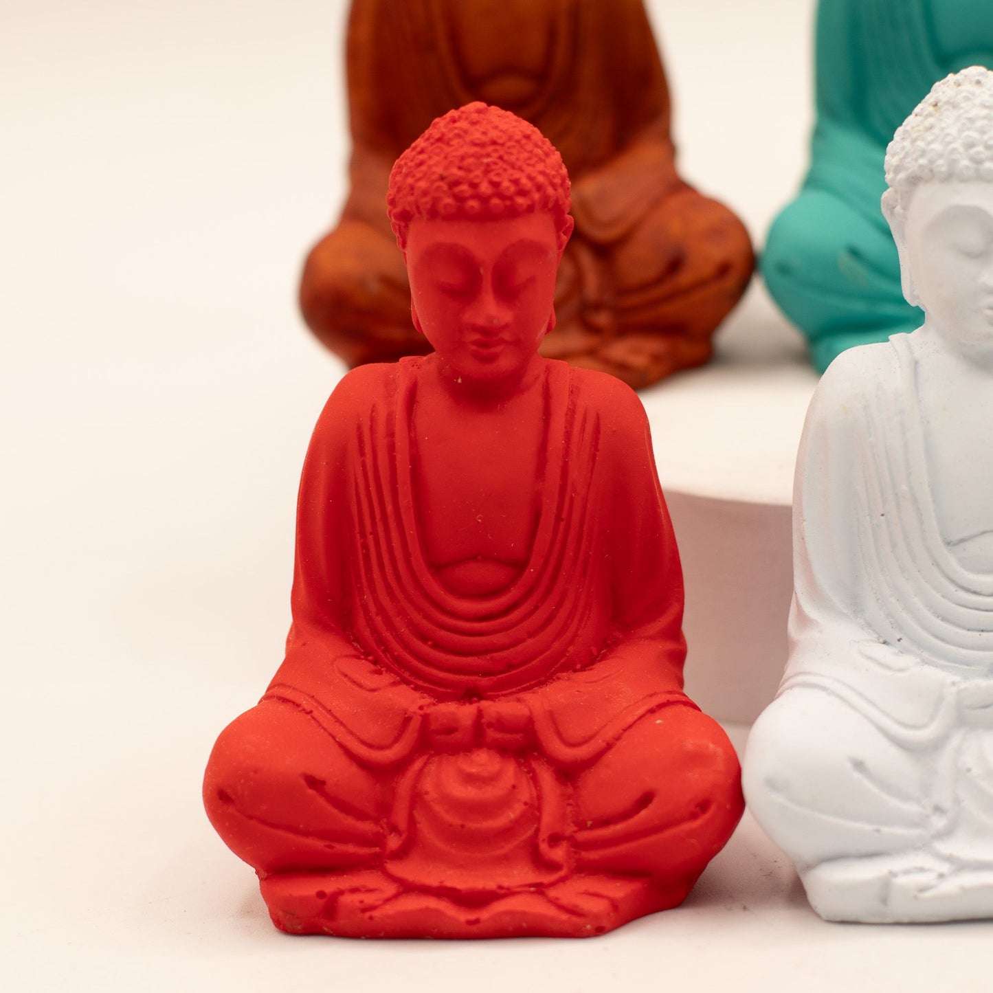 Matt Mini Buddha (Assorted Colours)