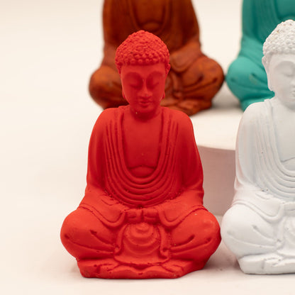 Matt Mini Buddha (Assorted Colours)
