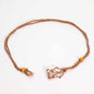 Gemstone Necklace Cord - Brown
