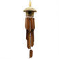 Large Round Seagrass Bird Box with Chimes 56x20cm