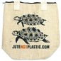 Two Turtles - Eco Jute Bag