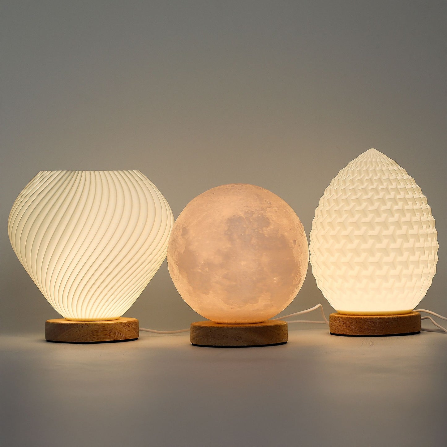New Wave Lamp - USB - 3 settings - Teardrop