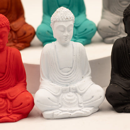 Matt Mini Buddha (Assorted Colours)