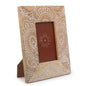 Medium Mango Wood Picture Frame (for 10x15cm) 26x20x2cm - Buddha - White