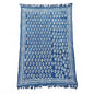 Handmade Indigo Throw - 170x120cm - Chhota Flower