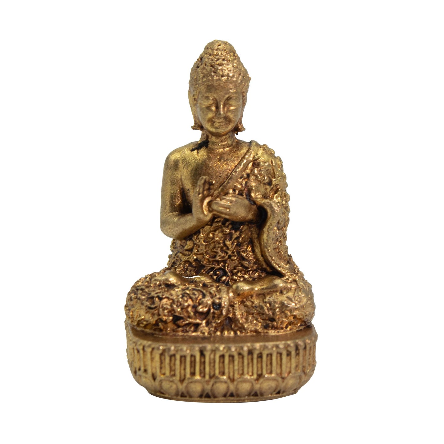 Brass Miniature Gods - Buddha (60gms)  - 48mm