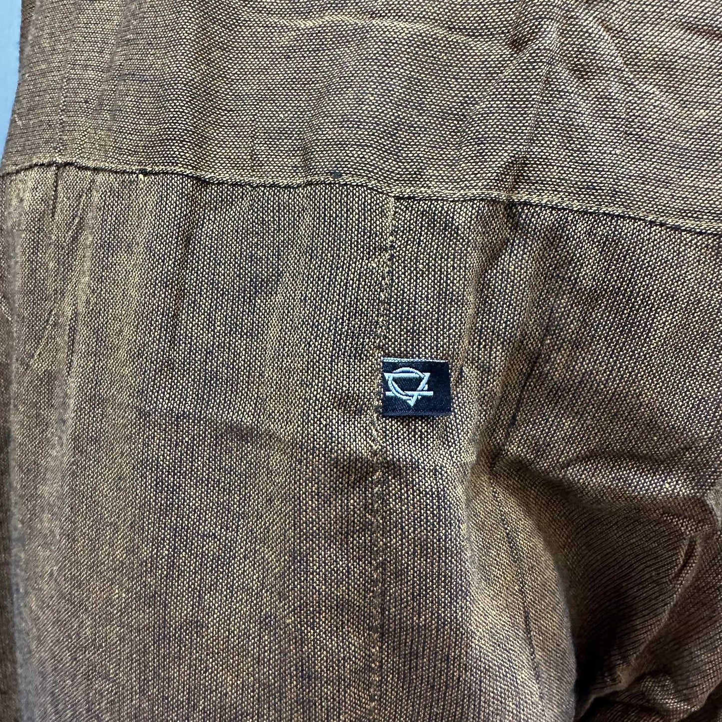Yoga and Festival Pants - Thai Fisherman  Mandala Mantra on Green/Khaki