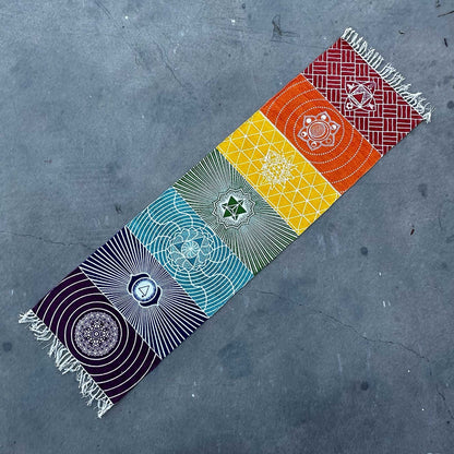 Yoga Rug - 60x200cm - 7 Chakras