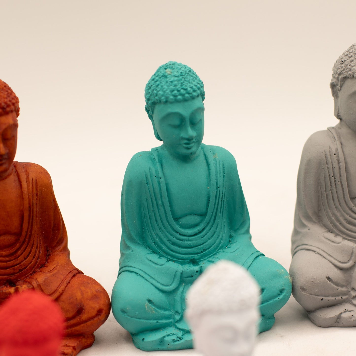 Matt Mini Buddha (Assorted Colours)