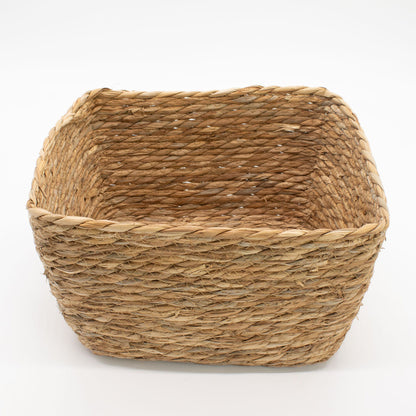 Seagrass Square Baskets - Natural - Set of 3