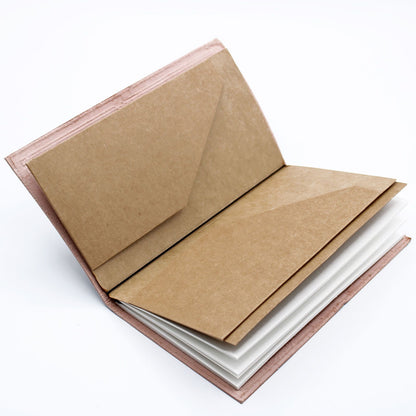Handmade Leather Journal - True Friends - Brown